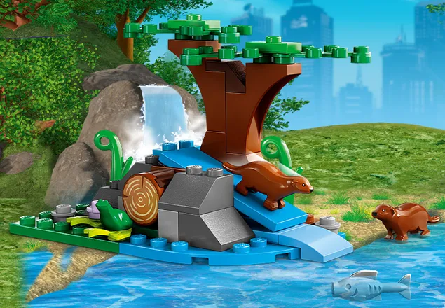 LEGO® City 60394 Čtyřkolka a vydří řeka