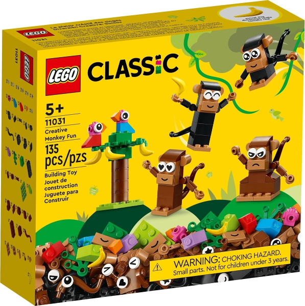 LEGO® Classic 11031 Kreativní zábava s opicemi