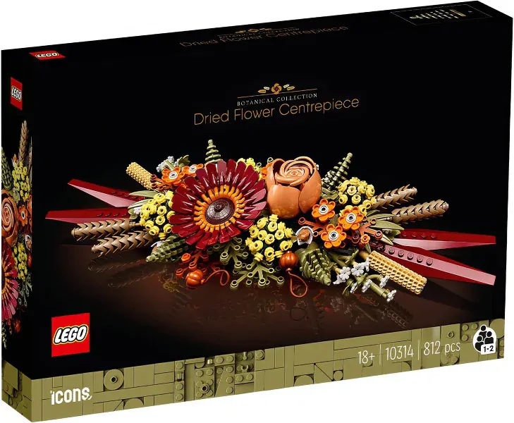 LEGO® Icons 10314 Dekorace ze sušených květů