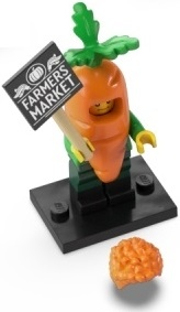 LEGO® 71037 Minifigurka 24. série - Kostým Mrkev