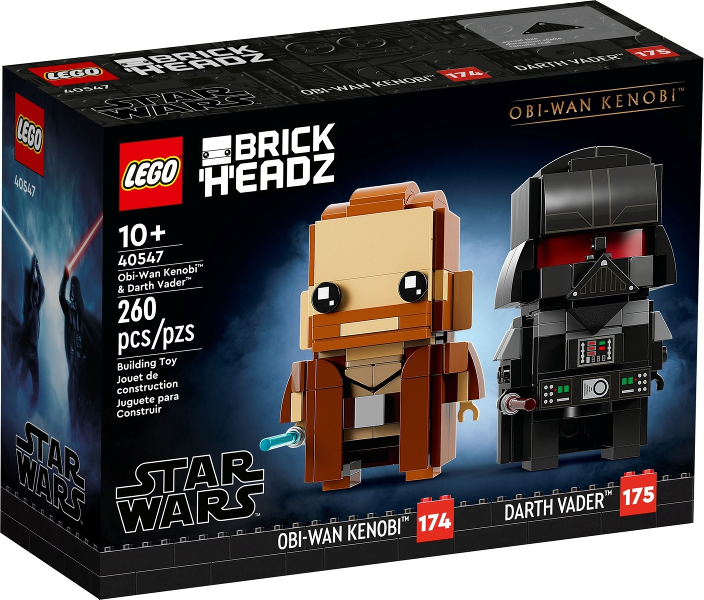 LEGO® BrickHeadz 40547 Obi-Wan Kenobi a Darth Vader