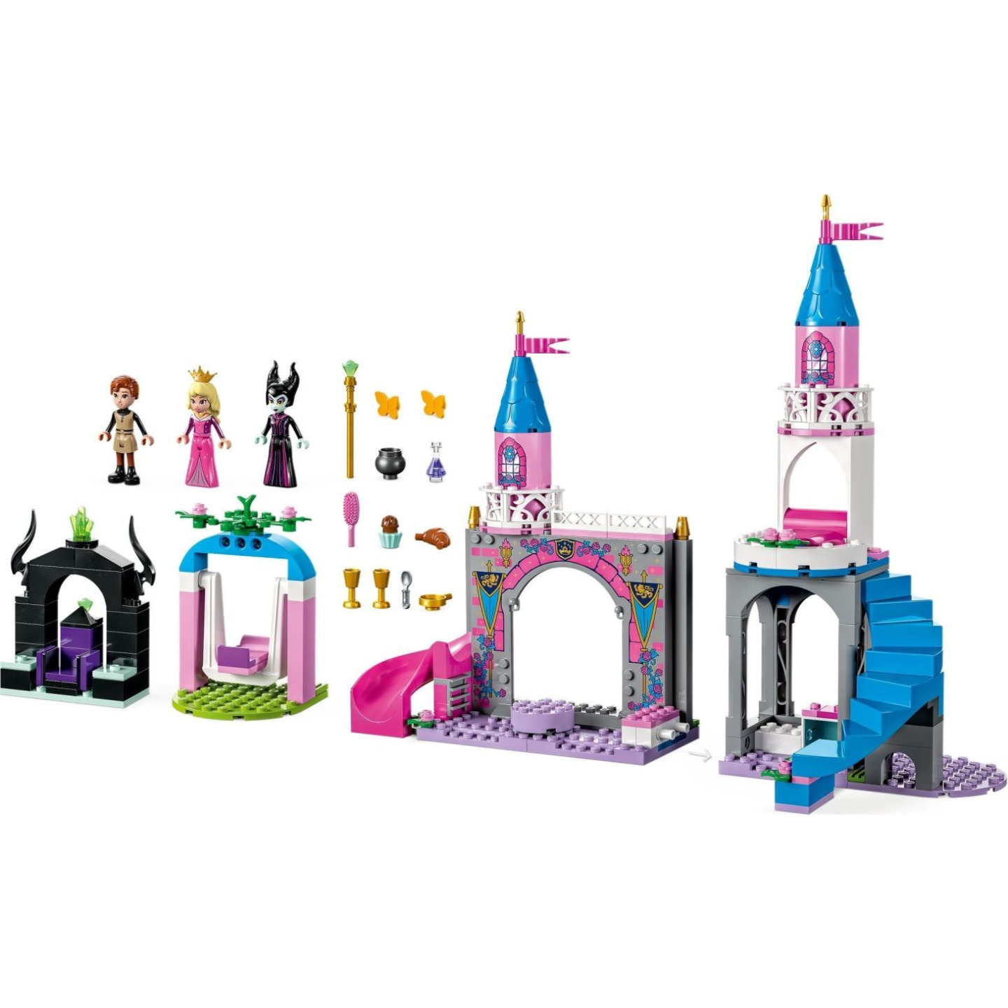 LEGO® Disney 43211 Zámek Šípkové Růženky