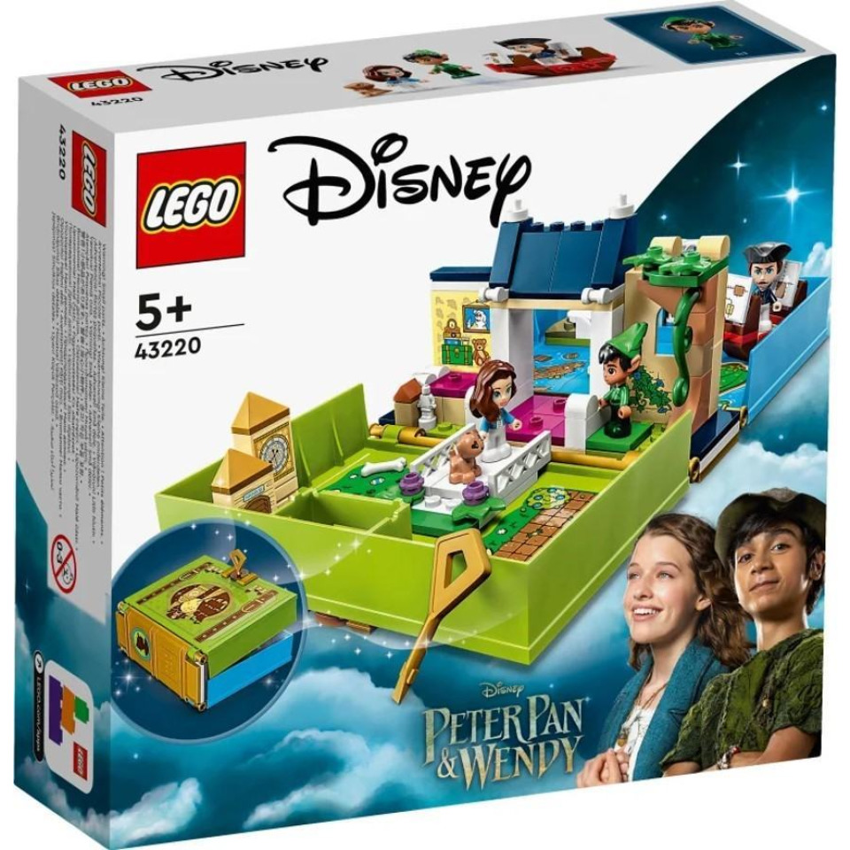 LEGO® Disney 43220 Petr Pan a Wendy a jejich pohádková kniha dobrodružství