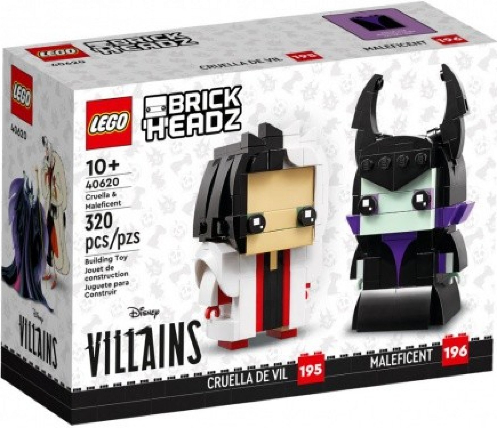 LEGO® BrickHeadz 40620 Cruella a Zloba
