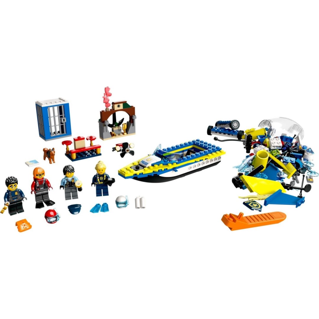 LEGO® CITY 60355 Mise detektiva pobřežní stráže