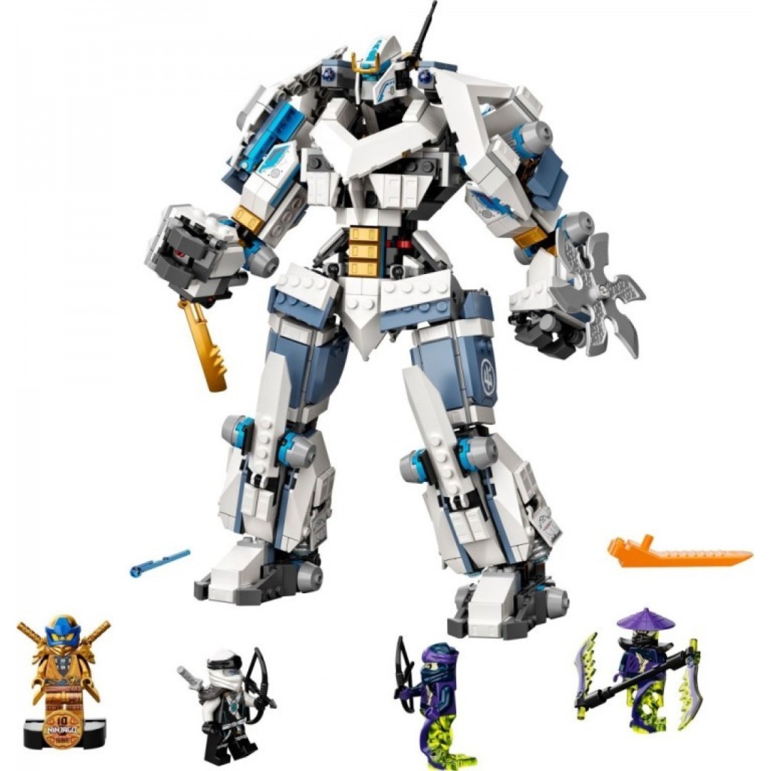 LEGO® NINJAGO® 71738 Zane a bitva s titánskými roboty