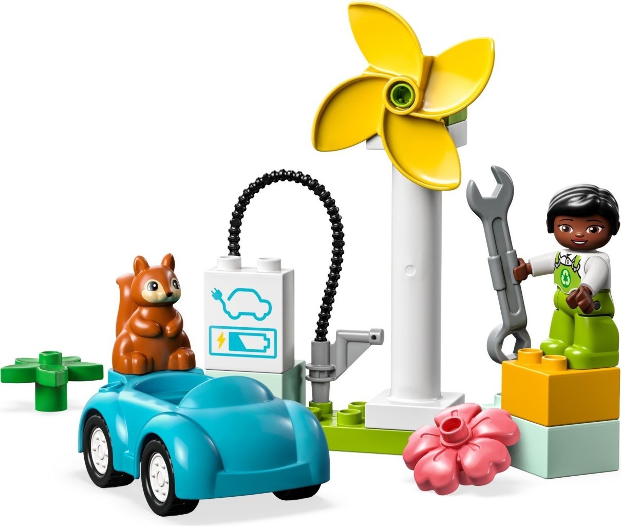 LEGO® DUPLO® 10985 Větrná turbína a elektromobil