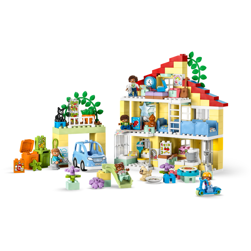LEGO® DUPLO® 10994 Rodinný dům 3 v 1