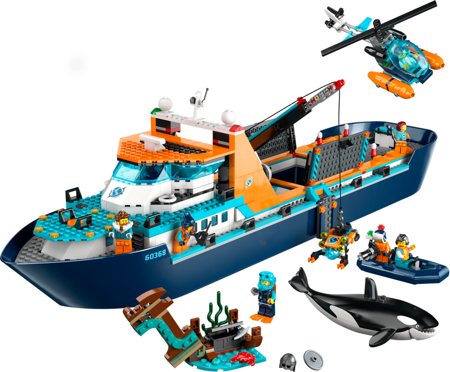 LEGO® CITY 60368 Arktická průzkumná loď