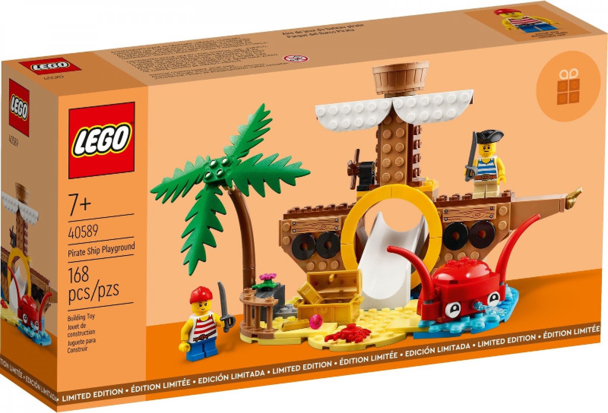 LEGO® 40589 Hřiště s pirátskou lodí