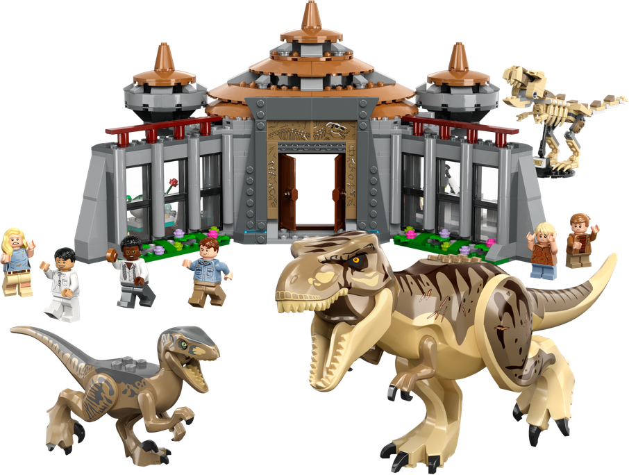 LEGO® Jurassic World™ 76961 Návštěvnické centrum Útok T-Rexe a Raptora