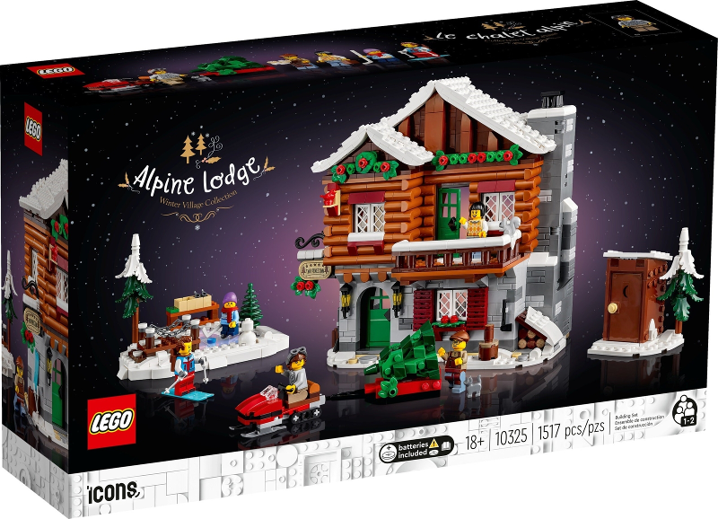 LEGO® ICONS™ 10325 Chata v Alpách