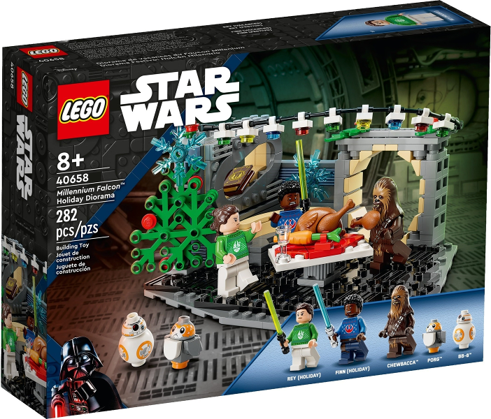 LEGO Star Wars™ 40658 Millennium Falcon™ – Vánoční diorama - poškoz. krabička