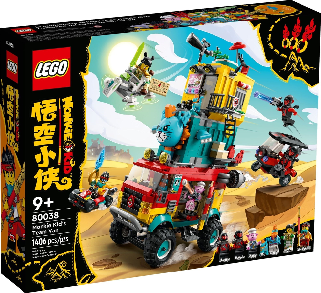 LEGO® Monkie Kid™ 80038 Dodávka týmu Monkie Kida