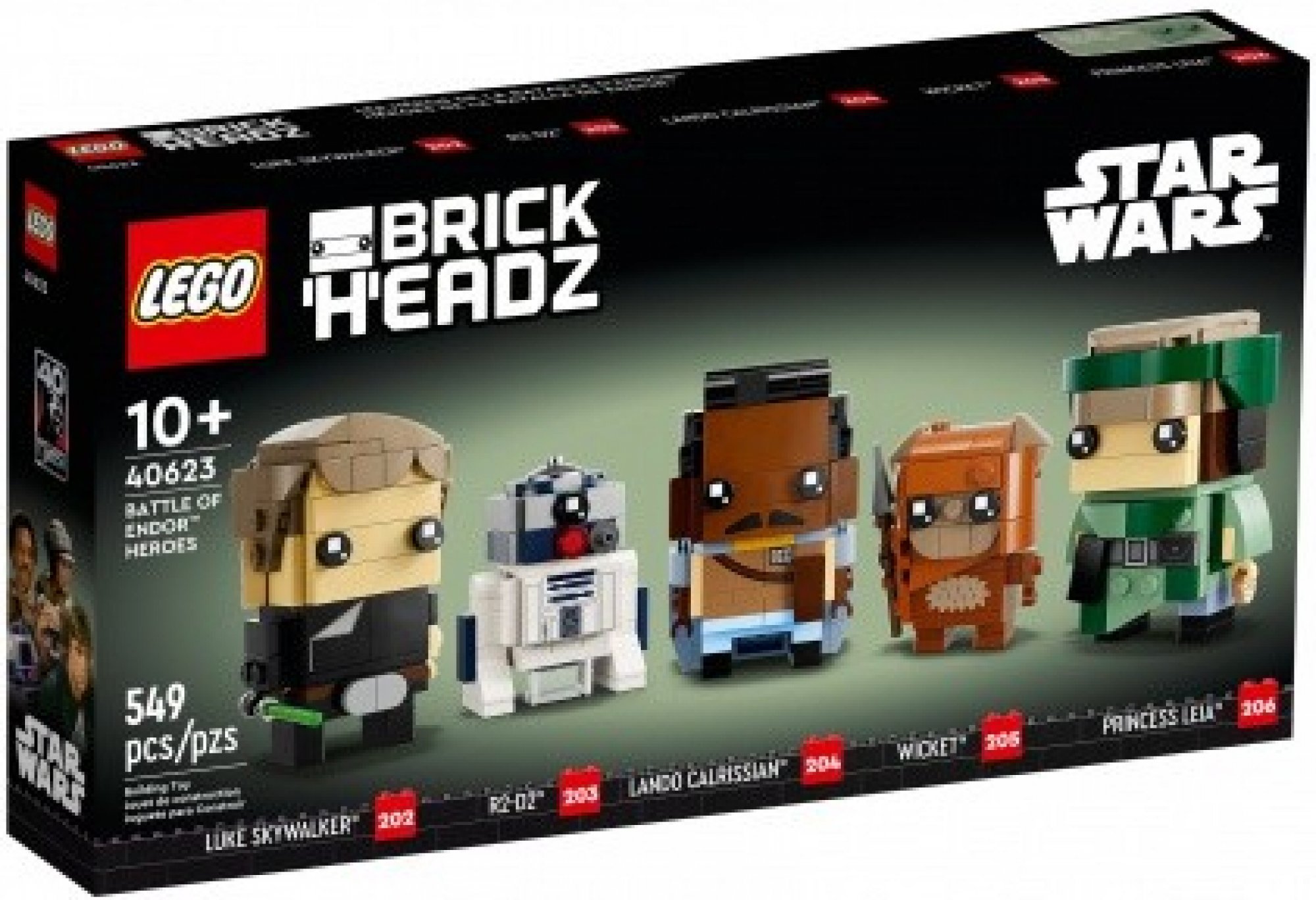 LEGO® BrickHeadz™ Star Wars™ 40623 Hrdinové bitvy o planetu Endor™