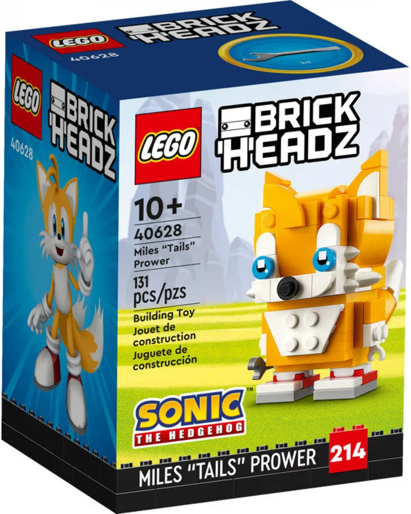 LEGO® BrickHeadz 40628 Miles „Tails“ Prower