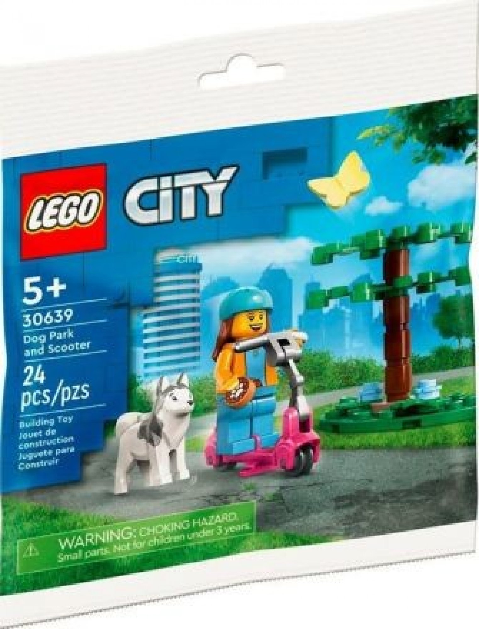 LEGO® City 30639 Dog Park and Scooter (polybag)