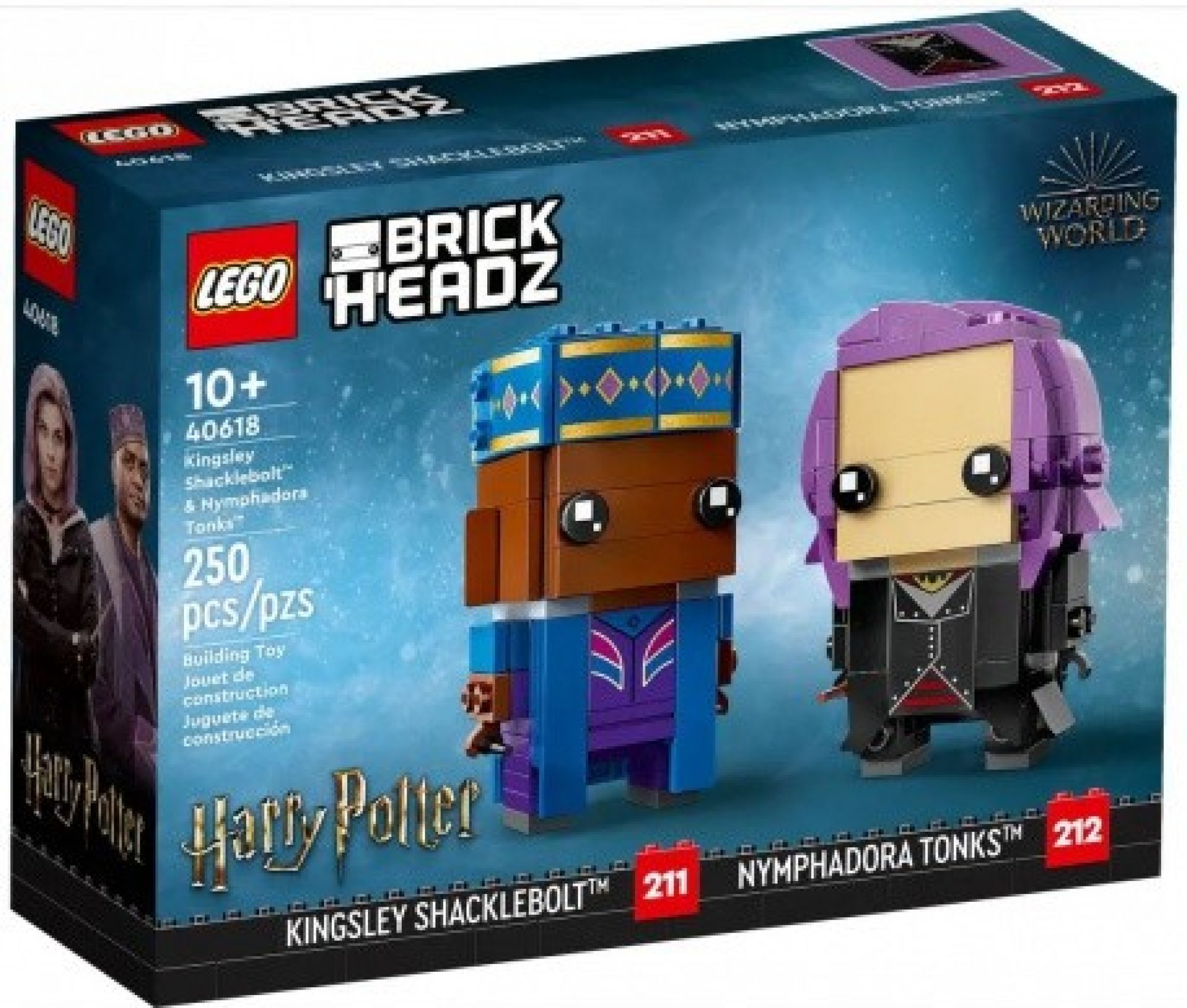 LEGO® BrickHeadz 40618 Kingsley Pastorek a Nymphadora Tonksová