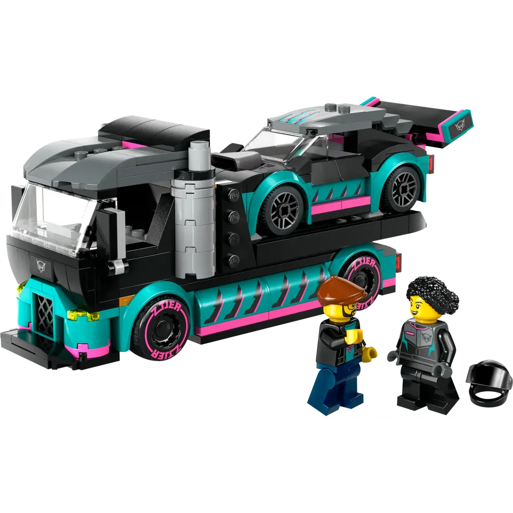 LEGO® City 60406 Kamión se závodním autem