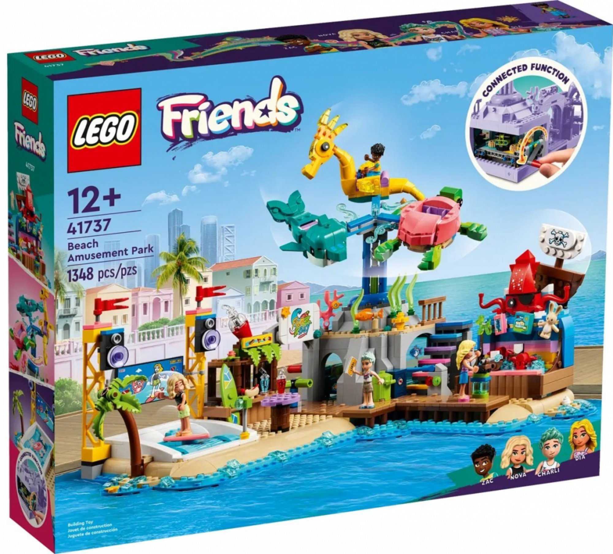 LEGO® Friends 41737 Plážový zábavní park