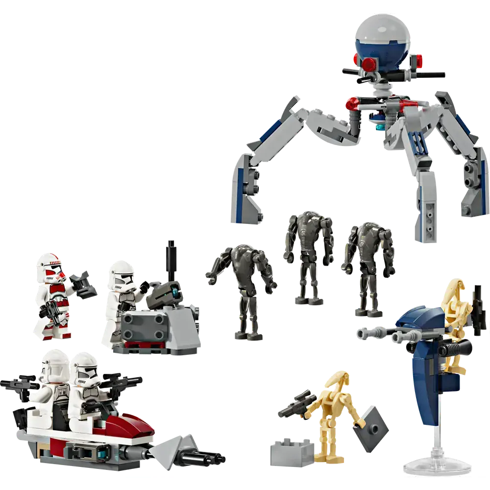 LEGO® Star Wars™ 75372 Bitevní balíček klonového vojáka a bitevního droida