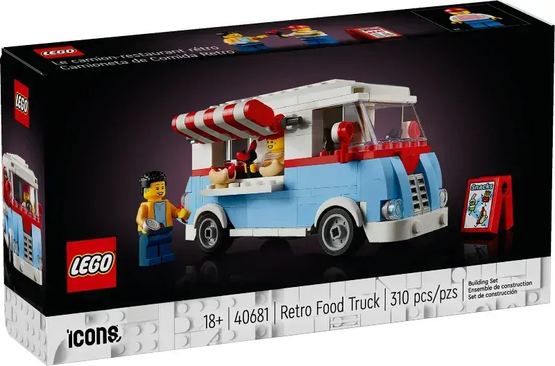LEGO® ICONS 40681 Retro pojízdné občerstvení