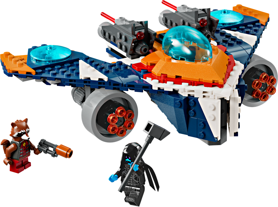 LEGO® Marvel 76278 Rocketův tryskáč Warbird vs. Ronan