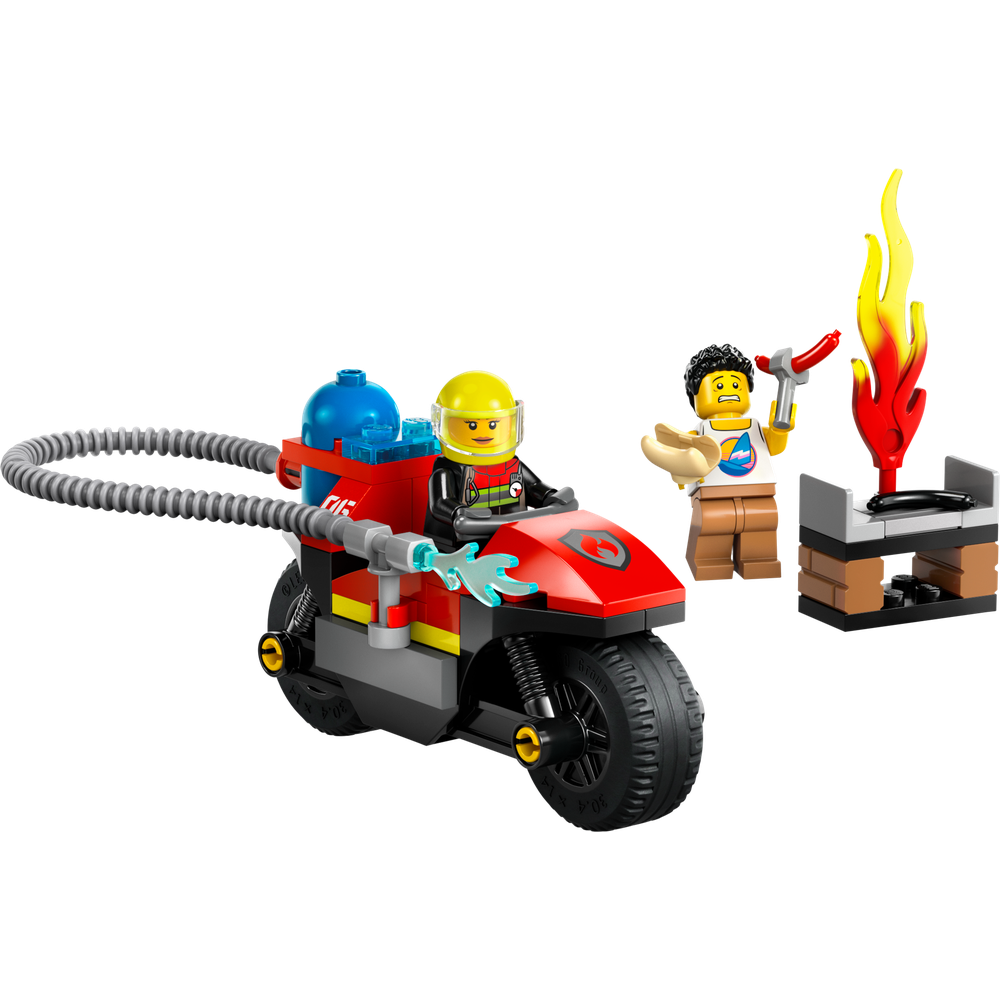 LEGO® CITY 60410 Hasičská záchranná motorka