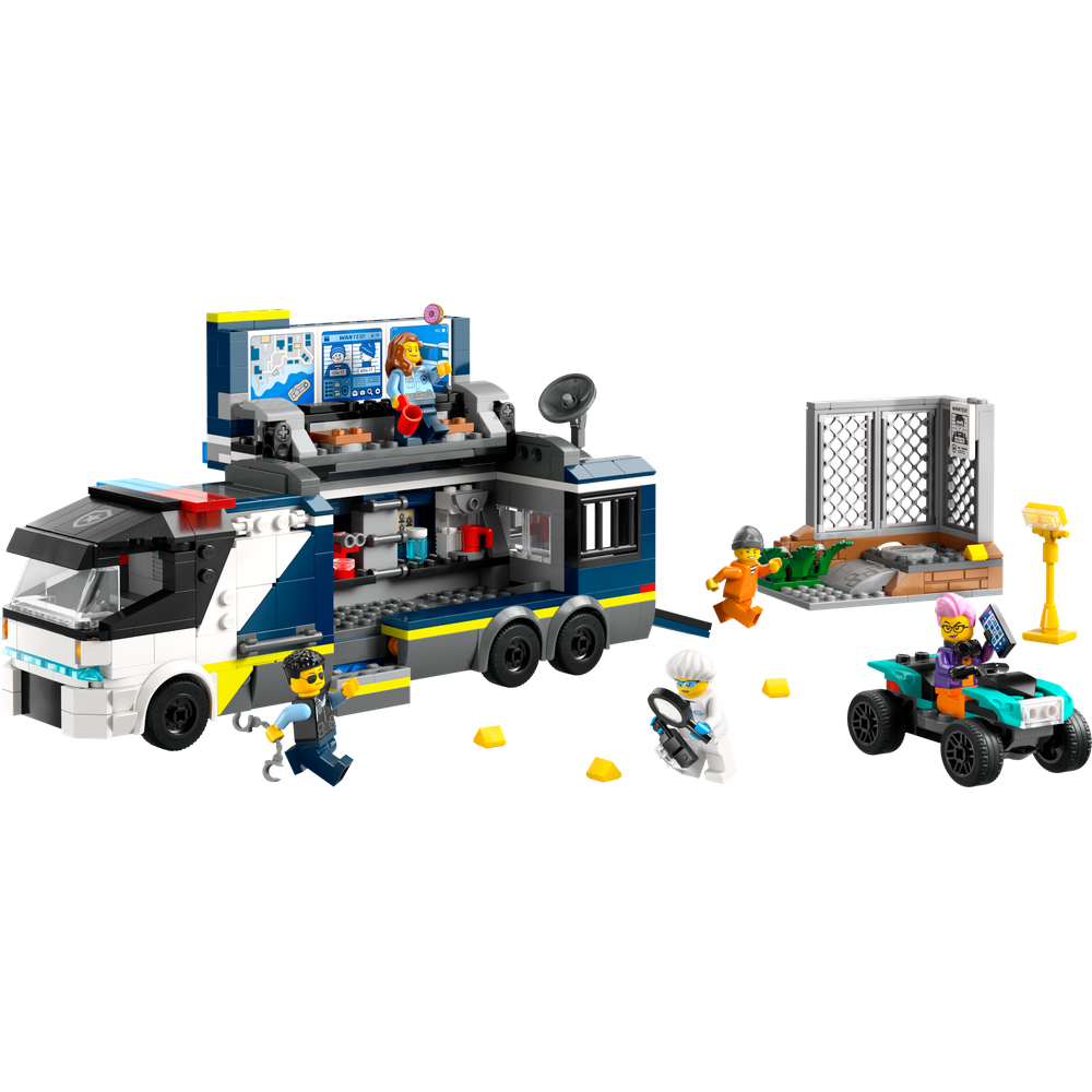 LEGO® CITY 60418 Mobilní kriminalistická laboratoř policistů