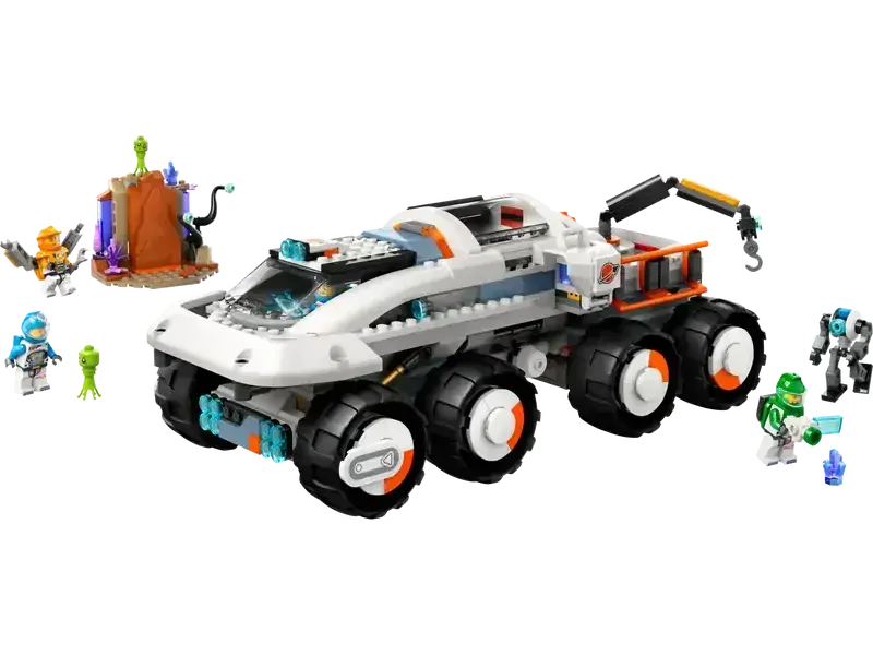 LEGO® CITY 60432 Velitelské vesmírné vozidlo a jeřábový nakladač