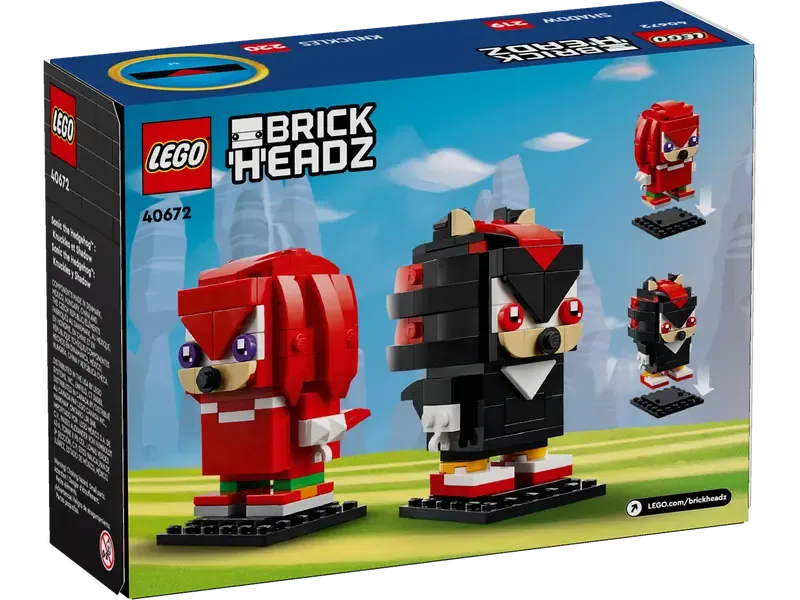LEGO® BrickHeadz 40672 Sonic the Hedgehog™: Knuckles a Shadow