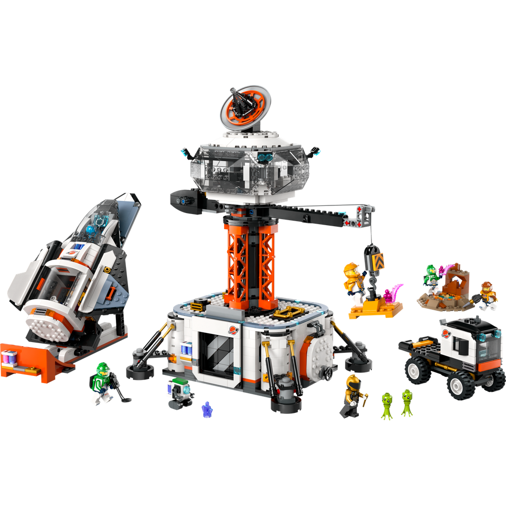 LEGO® CITY 60434 Vesmírná základna a startovací rampa pro raketu