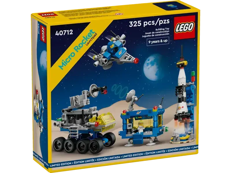 LEGO® 40712 Miniaturní startovací rampa pro raketu