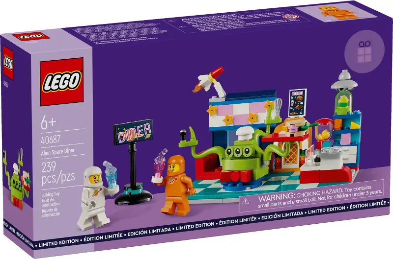 LEGO® 40687 Mimozemšťan a vesmírná restaurace