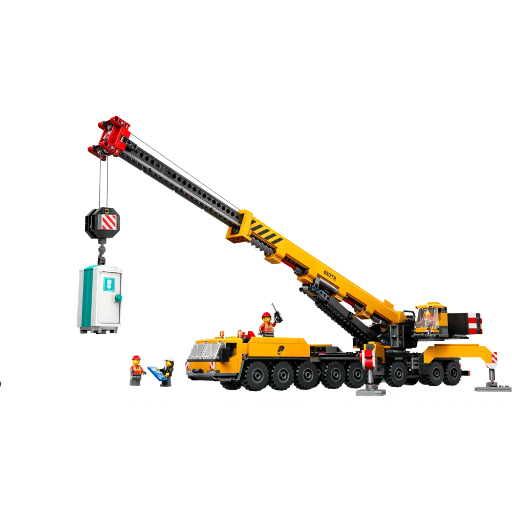 LEGO® City 60409 Žlutý pojízdný stavební jeřáb