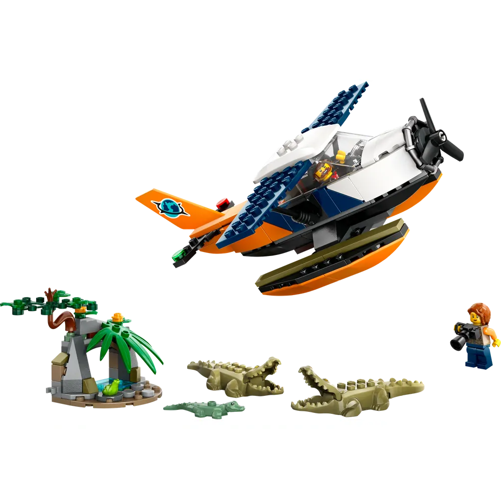 LEGO® City 60425 Hydroplán na průzkum džungle