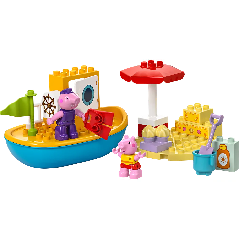 LEGO® DUPLO® 10432 Prasátko Peppa a výlet na loďce
