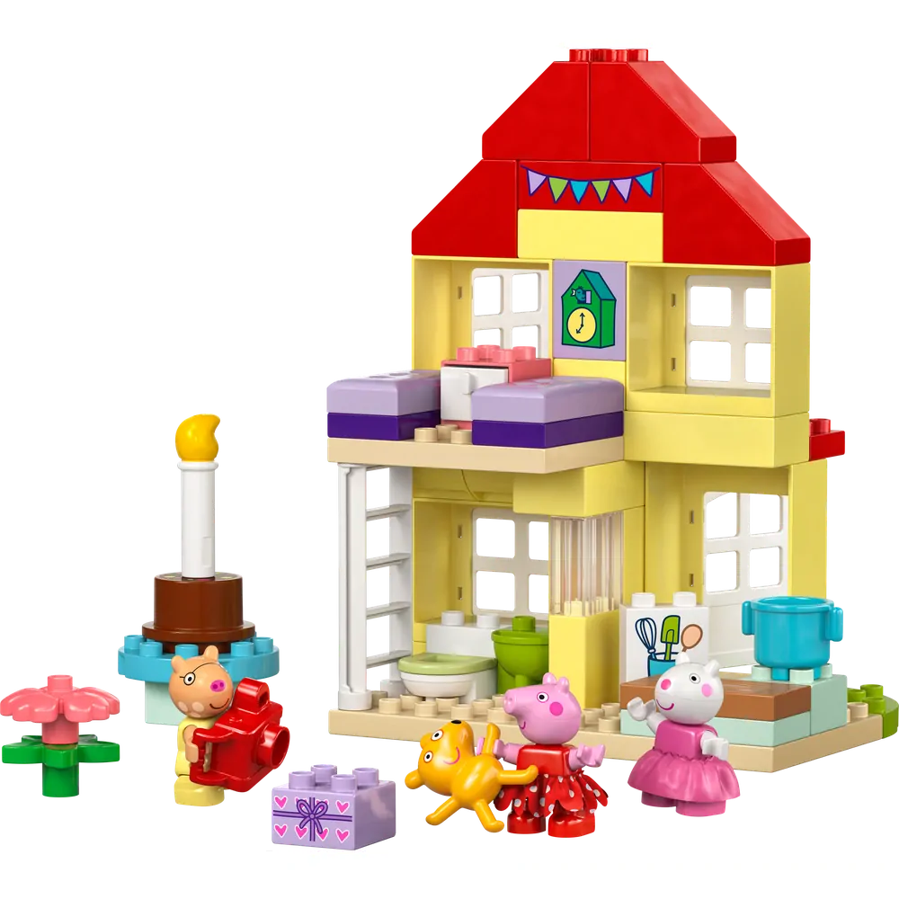 LEGO® DUPLO® 10433 Prasátko Peppa a narozeninový dům