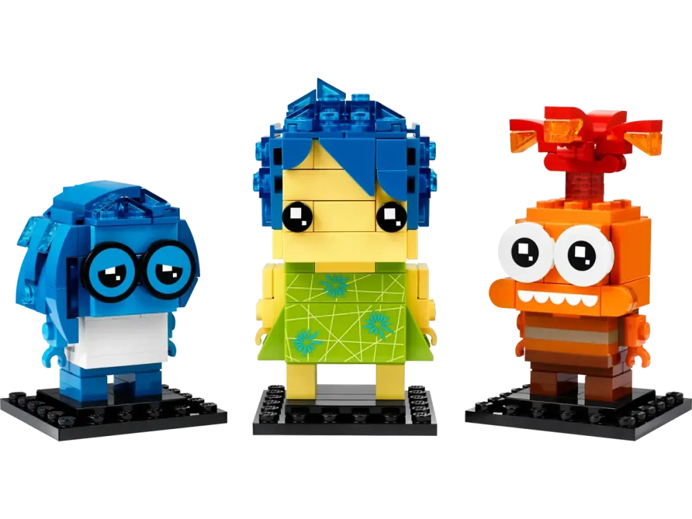 LEGO® BrickHeadz 40749 Radost, Smutek a Úzkost