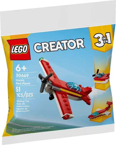 LEGO® 30669 Iconic Red Plane polybag