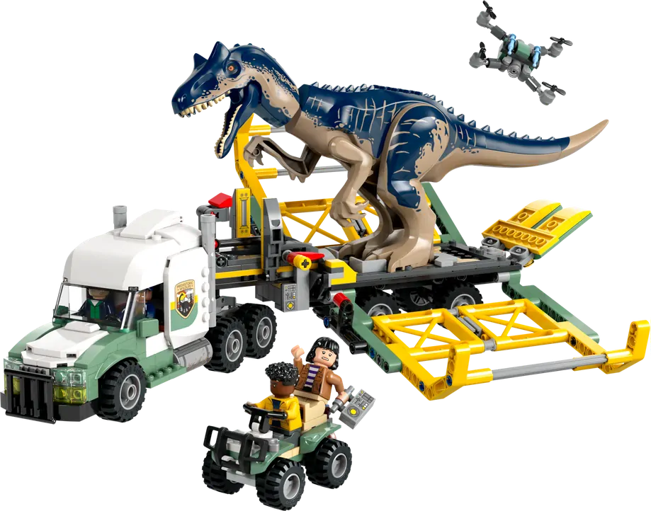 LEGO® Jurassic World 76966 Dinosauří mise: Přeprava allosaura