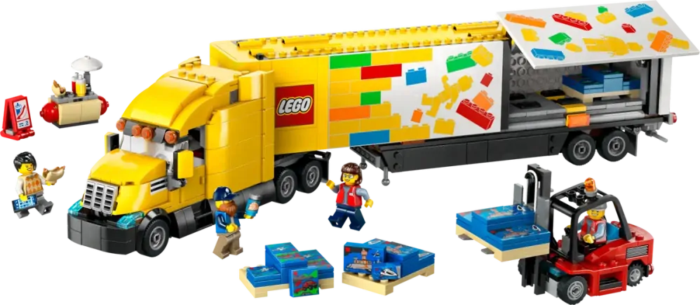 LEGO City 60440 Žlutý kamion doručovací služby