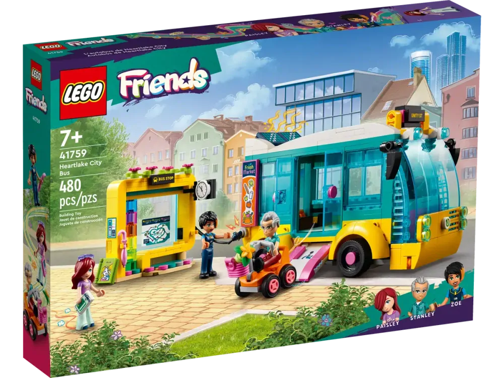 LEGO stavebnice LEGO® Friends 41759 Autobus z městečka Heartlake