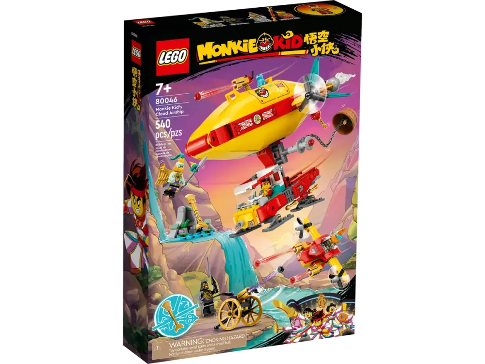 LEGO® Monkie Kid™ 80046 Vzducholoď Monkie Kida