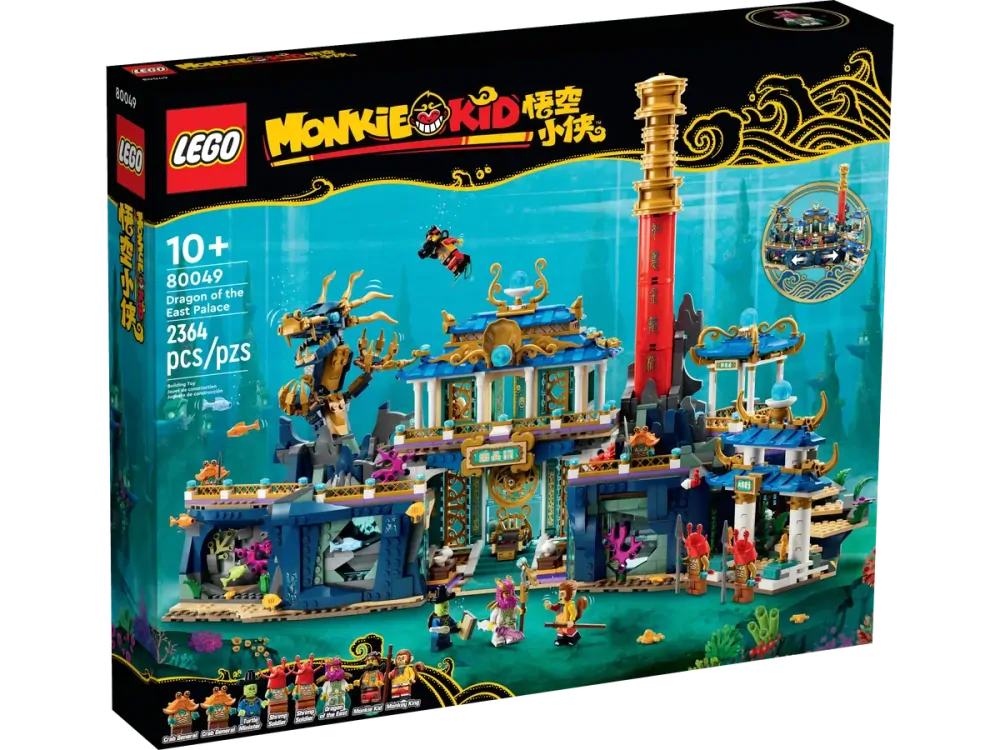 LEGO® Monkie Kid™ 80049 Palác draka z východu