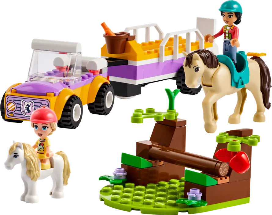 LEGO® Friends 42634 Přívěs s koněm a poníkem