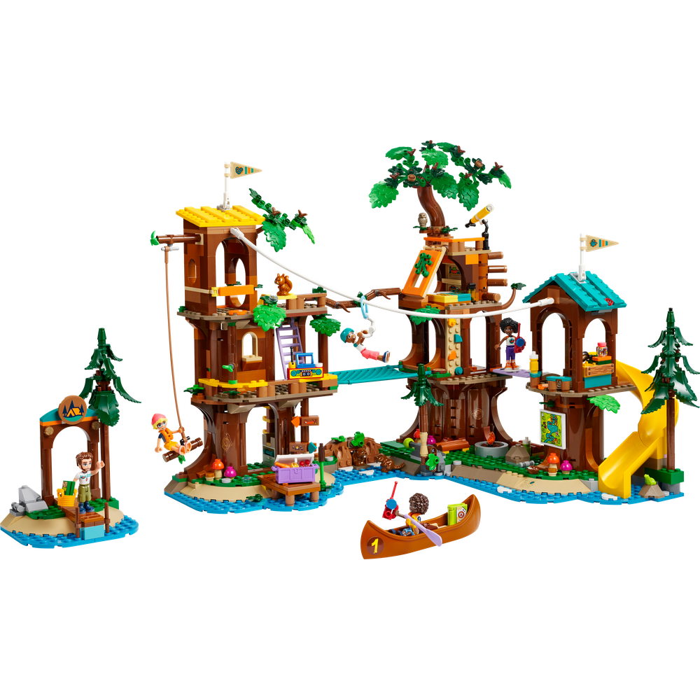 LEGO® Friends 42631 Dobrodružný tábor – dům na stromě