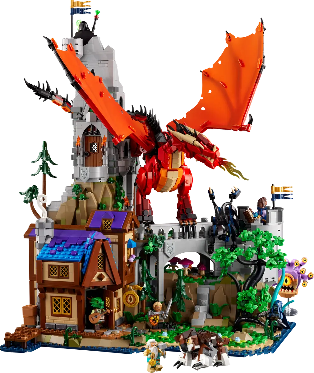 LEGO® Ideas 21348 Dungeons & Dragons: Příběh Rudého draka
