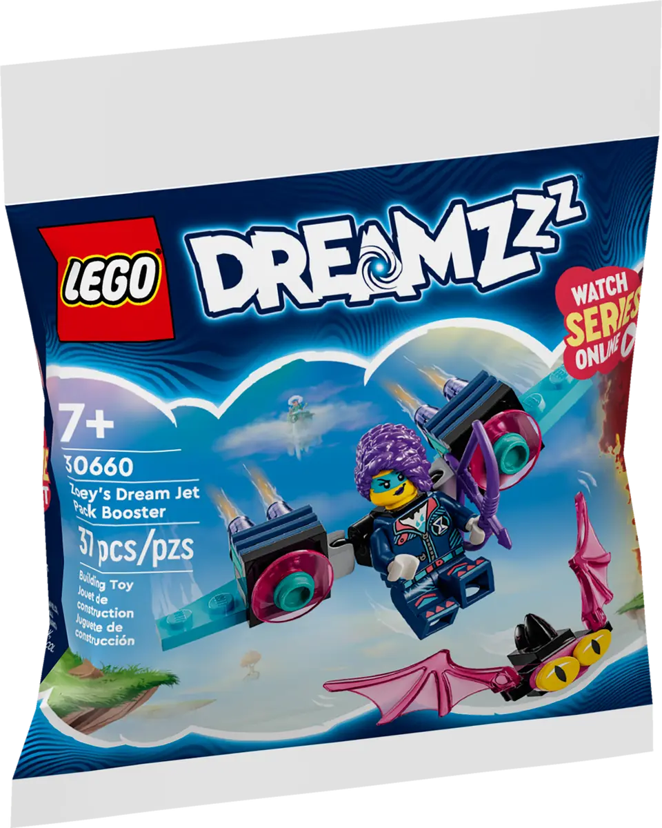 LEGO® DREAMZzz™ 30660 Zoey a její snový batoh s tryskami