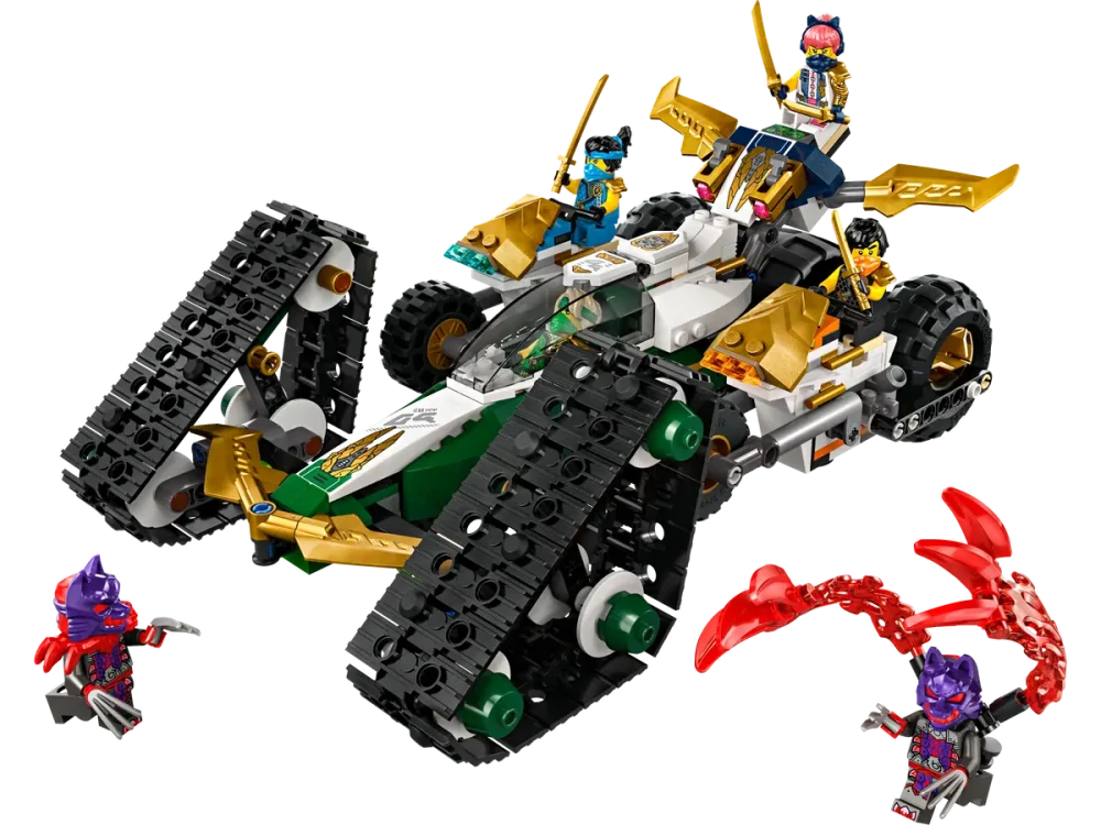 LEGO® NINJAGO® 71820 Tým nindžů a kombo vozidlo